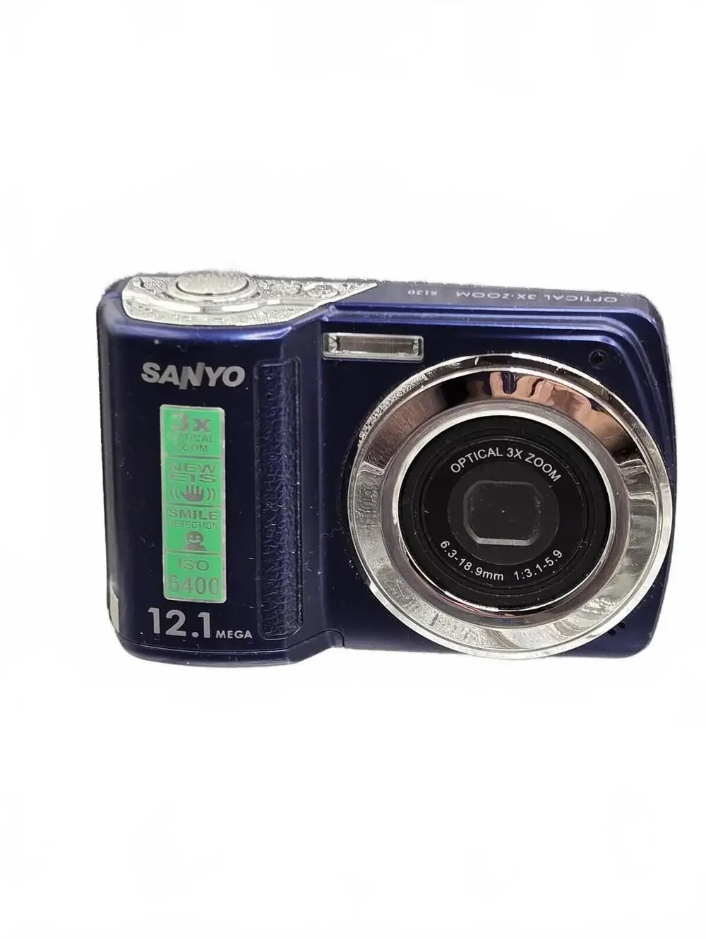 Sanyo VPC-S120 12.1 MP Digital Camera 3x Zoom